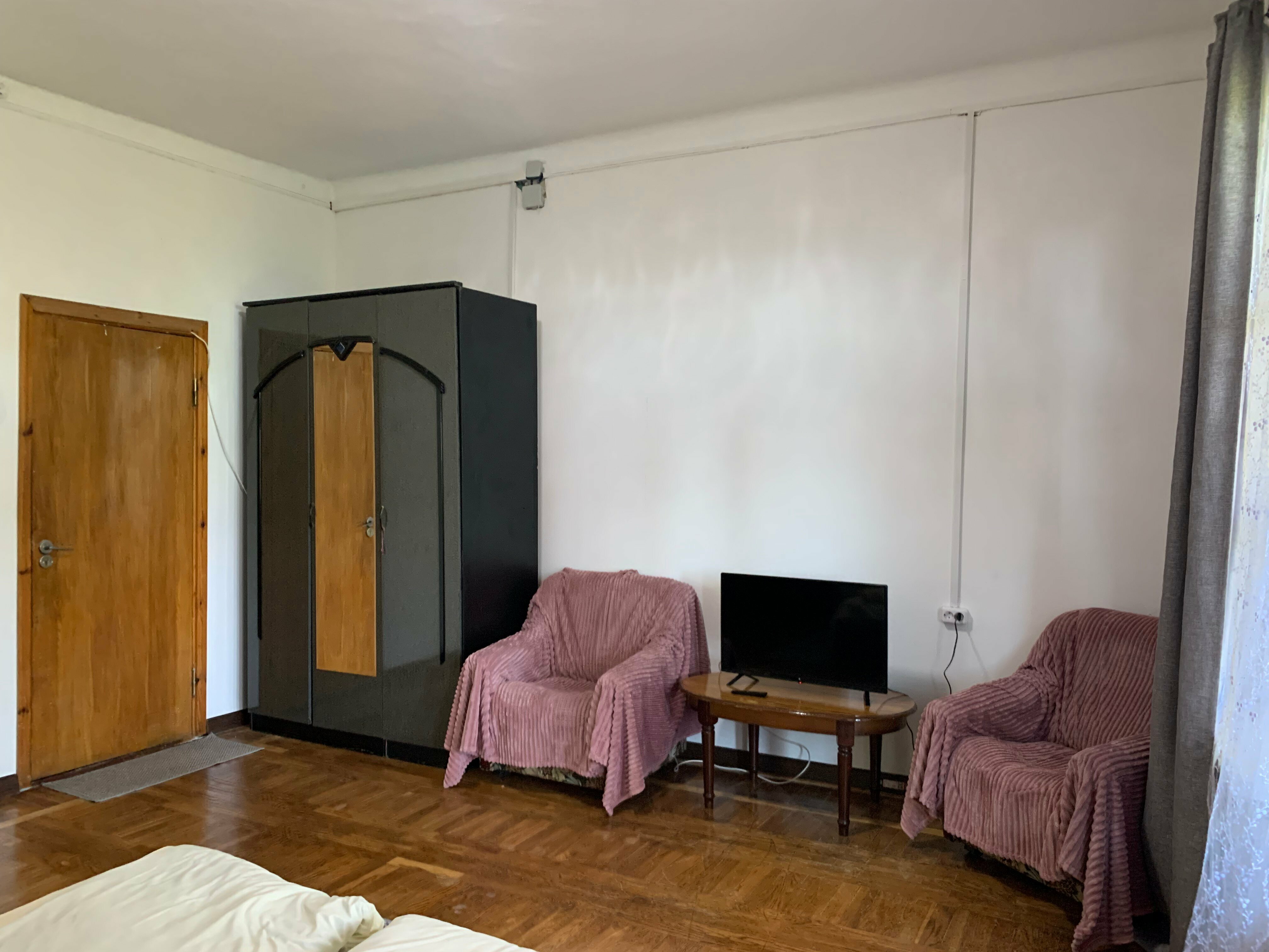 Двухместный номер с 1 кроватью и террасой