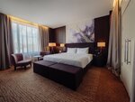 номер ЛЮКС двухкомнатный, с 1 двуспальной кроватью в DoubleTree by Hilton Moscow - Marina Hotel