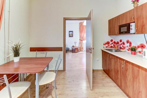Двухкомнатные аппартаменты с кухней в Архитектура здоровья