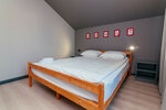 Бюджетный двухместный номер с 1 кроватью (общая ванная комната) в Ле Мон