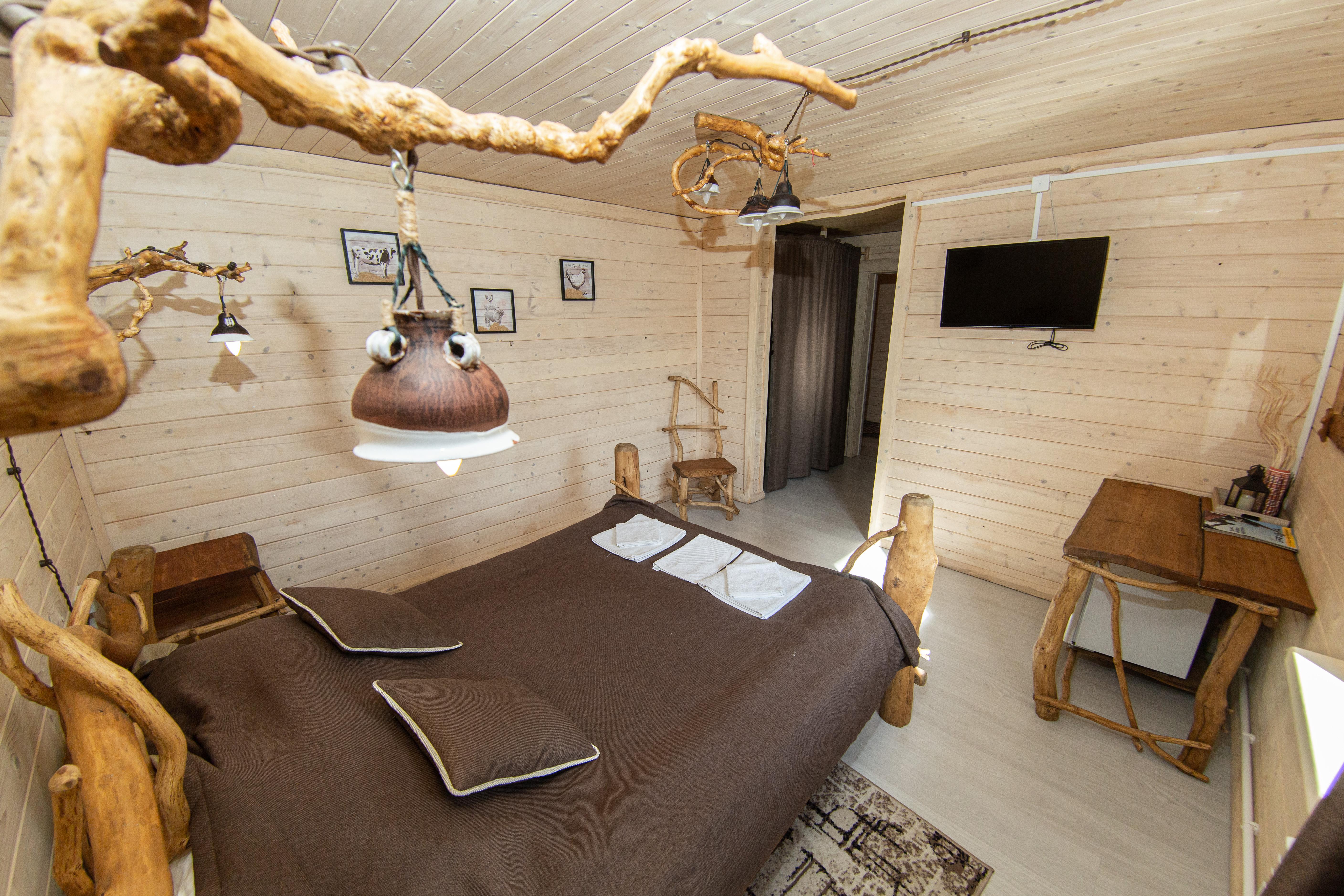 Двухместный номер с 1 кроватью и видом на озеро