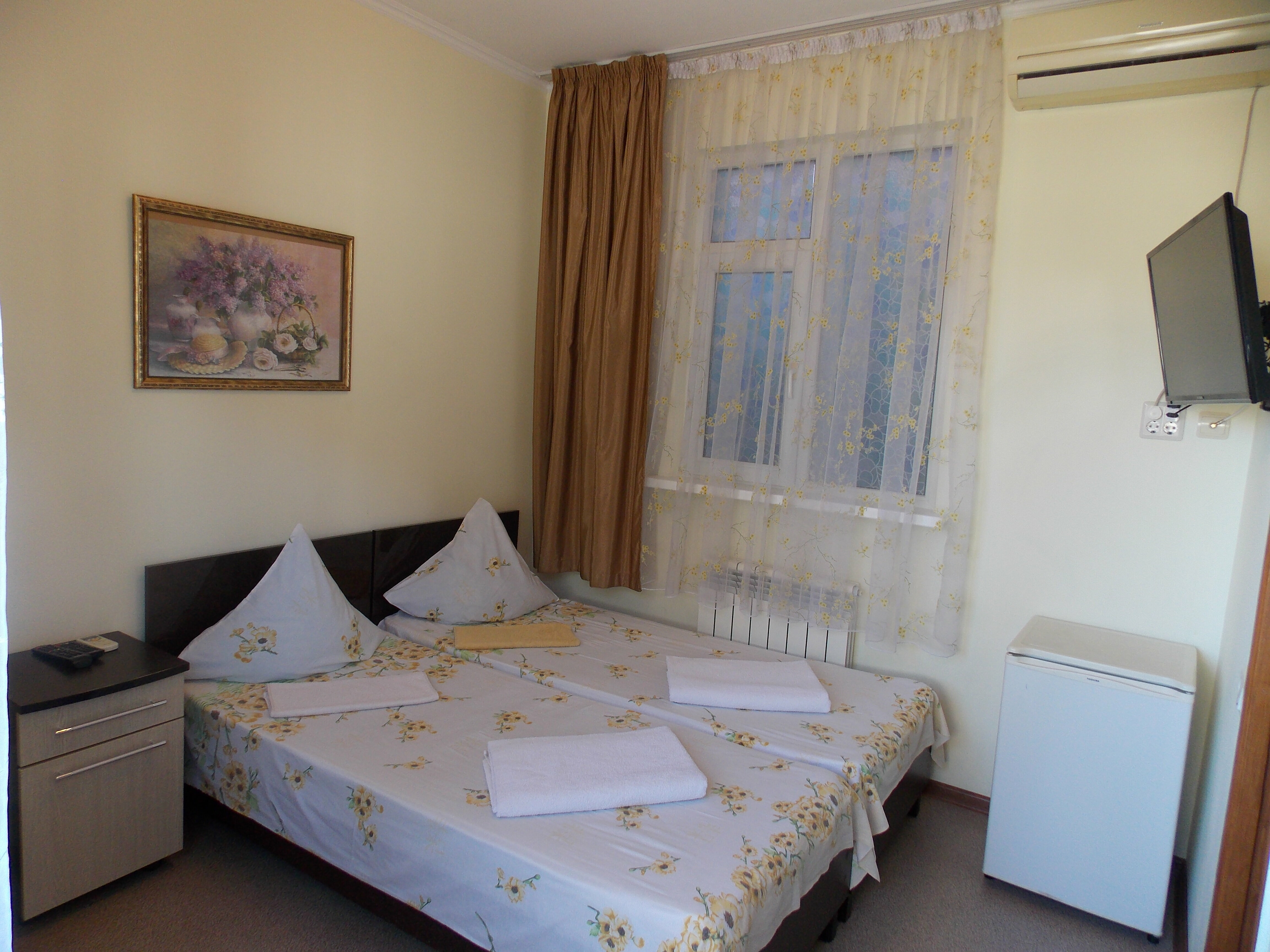 Двухместный номер с 2 отдельными кроватями и душем