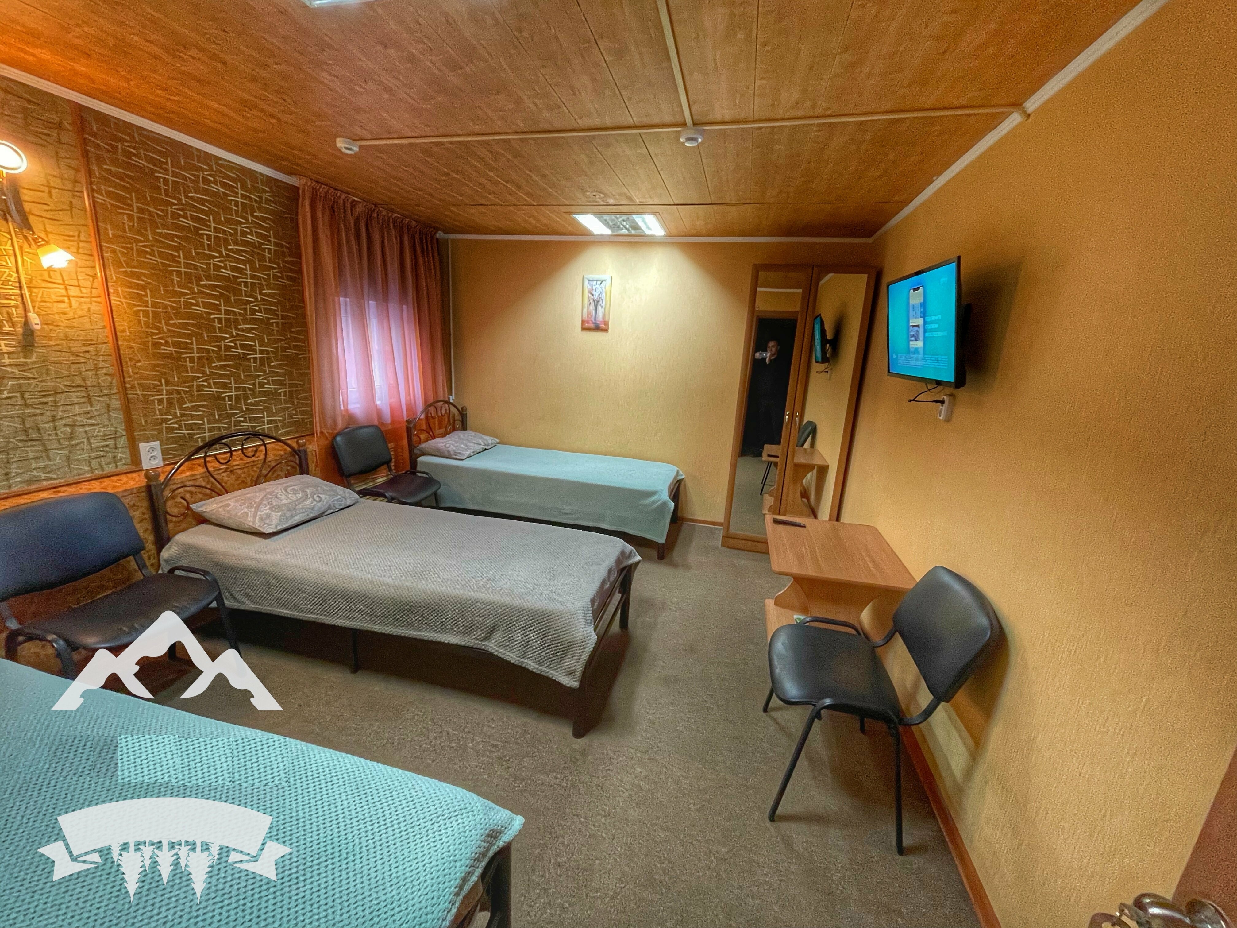 Бюджетный трехместный номер