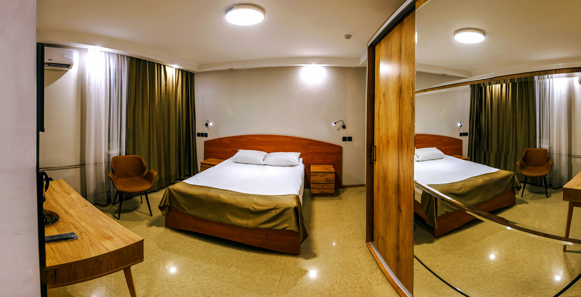 Большой двухместный номер с 1 кроватью