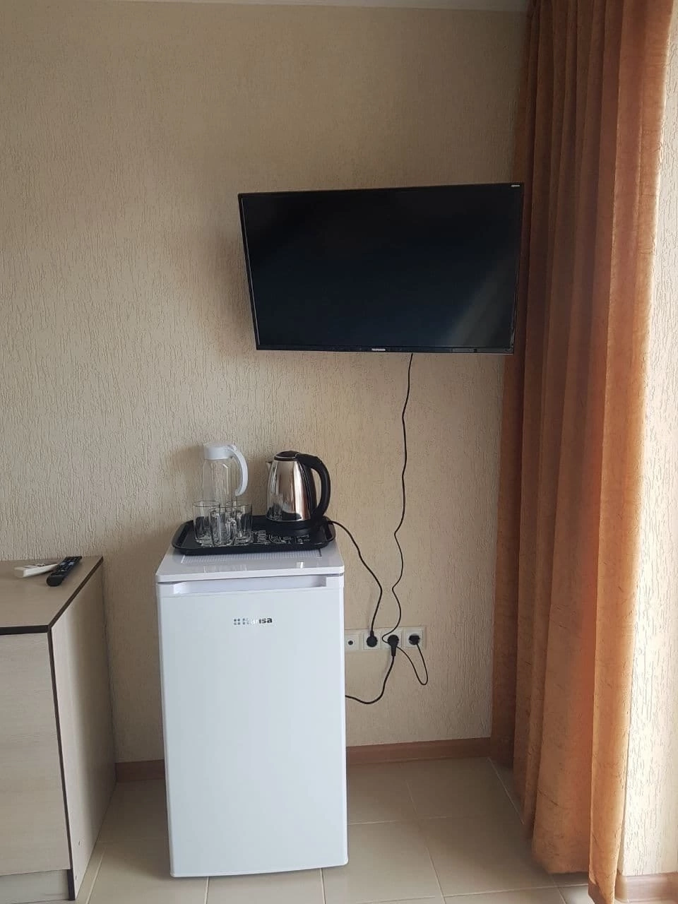 Двухместный с 1 кроватью или 2 отдельными кроватями и душем