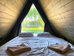 A-Frame № 5 (оснащение дома, стоимость купели и бани см. Подробнее) в Les Holidays