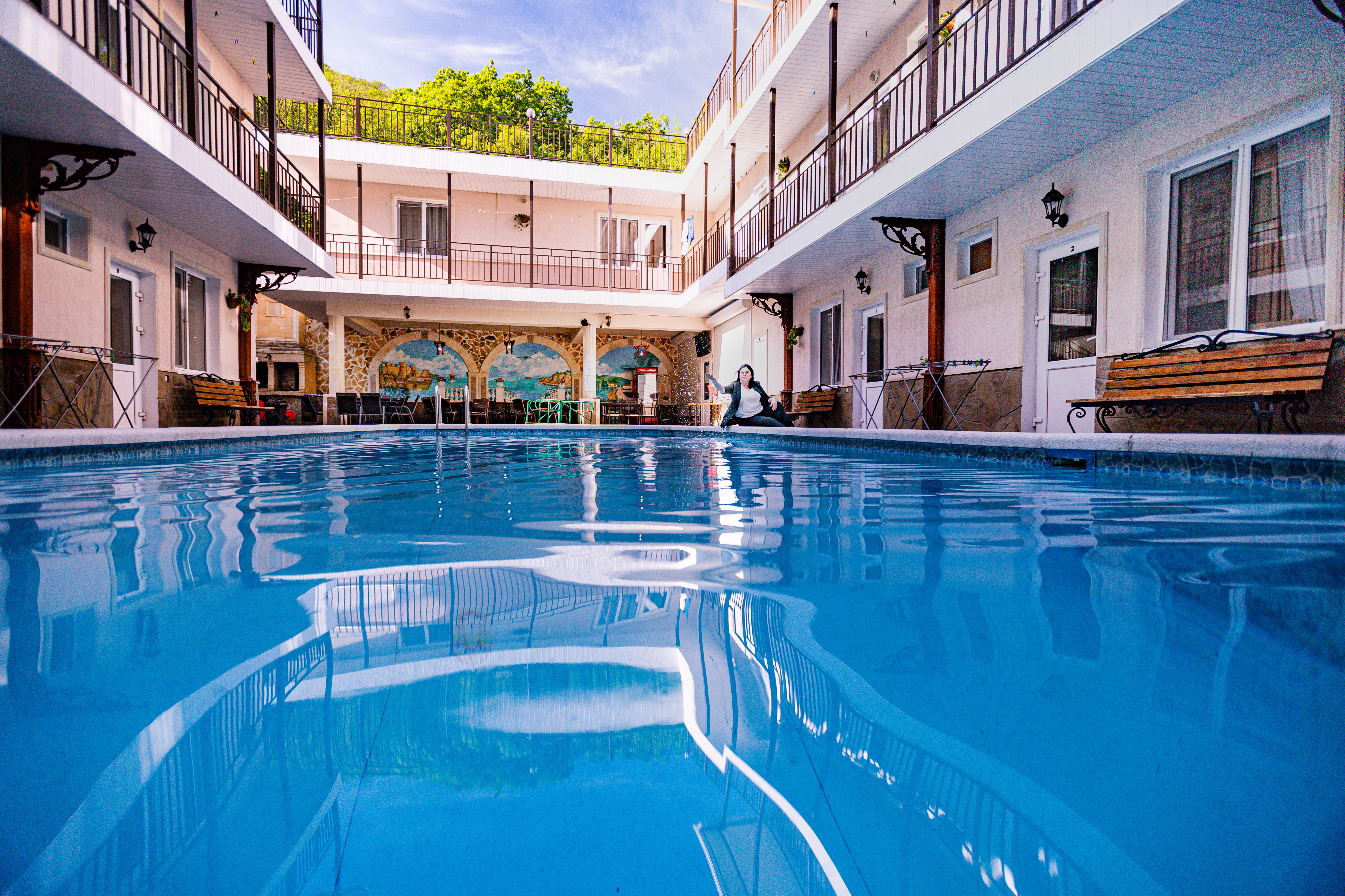 Бюджетный двухместный номер с 2 отдельными кроватями