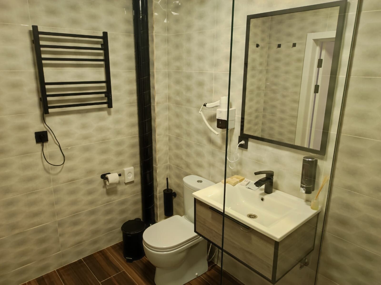 Двухместный номер с 1 кроватью и балконом