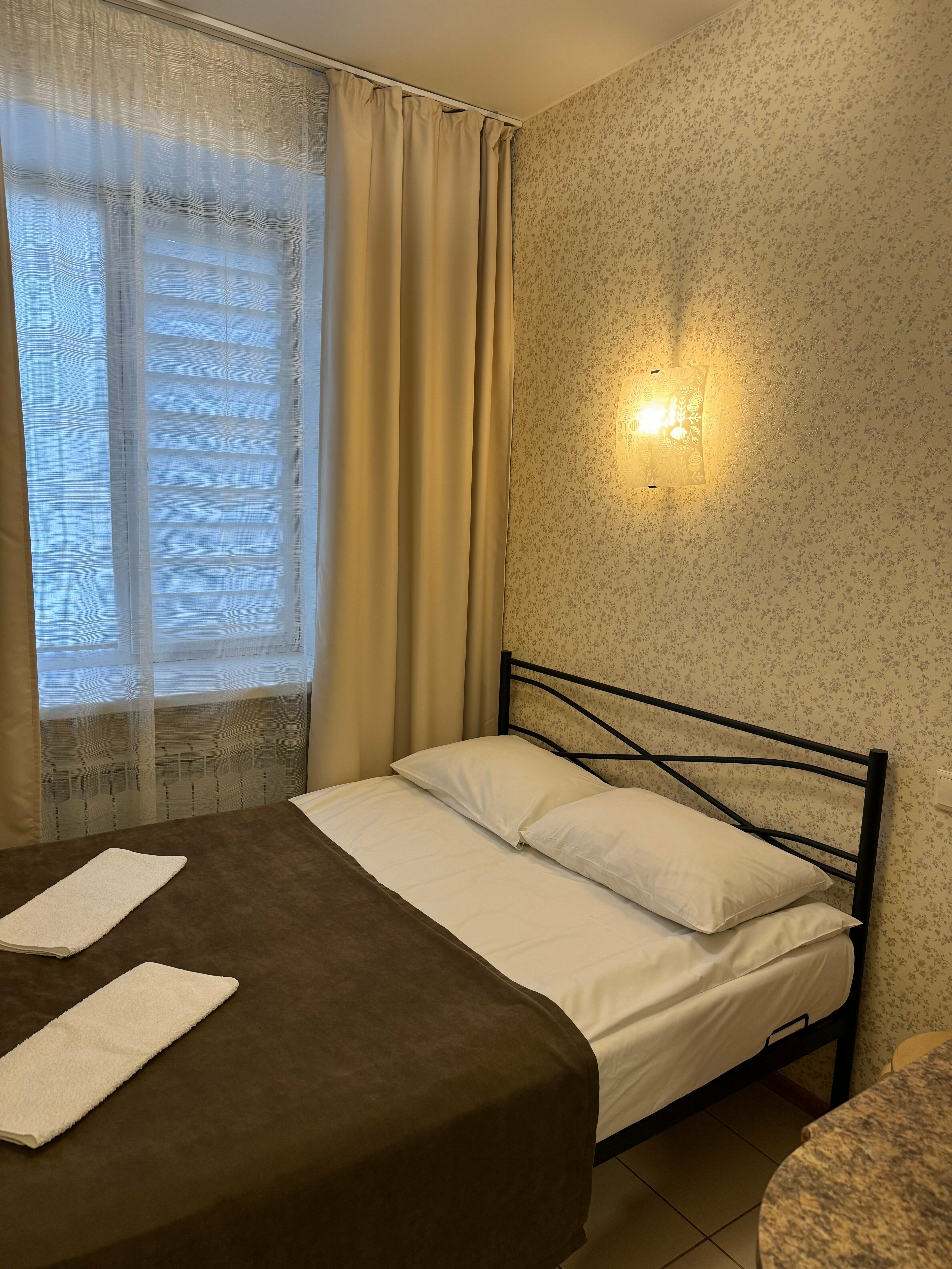 Двухместный номер с 1 кроватью и собственной ванной комнатой