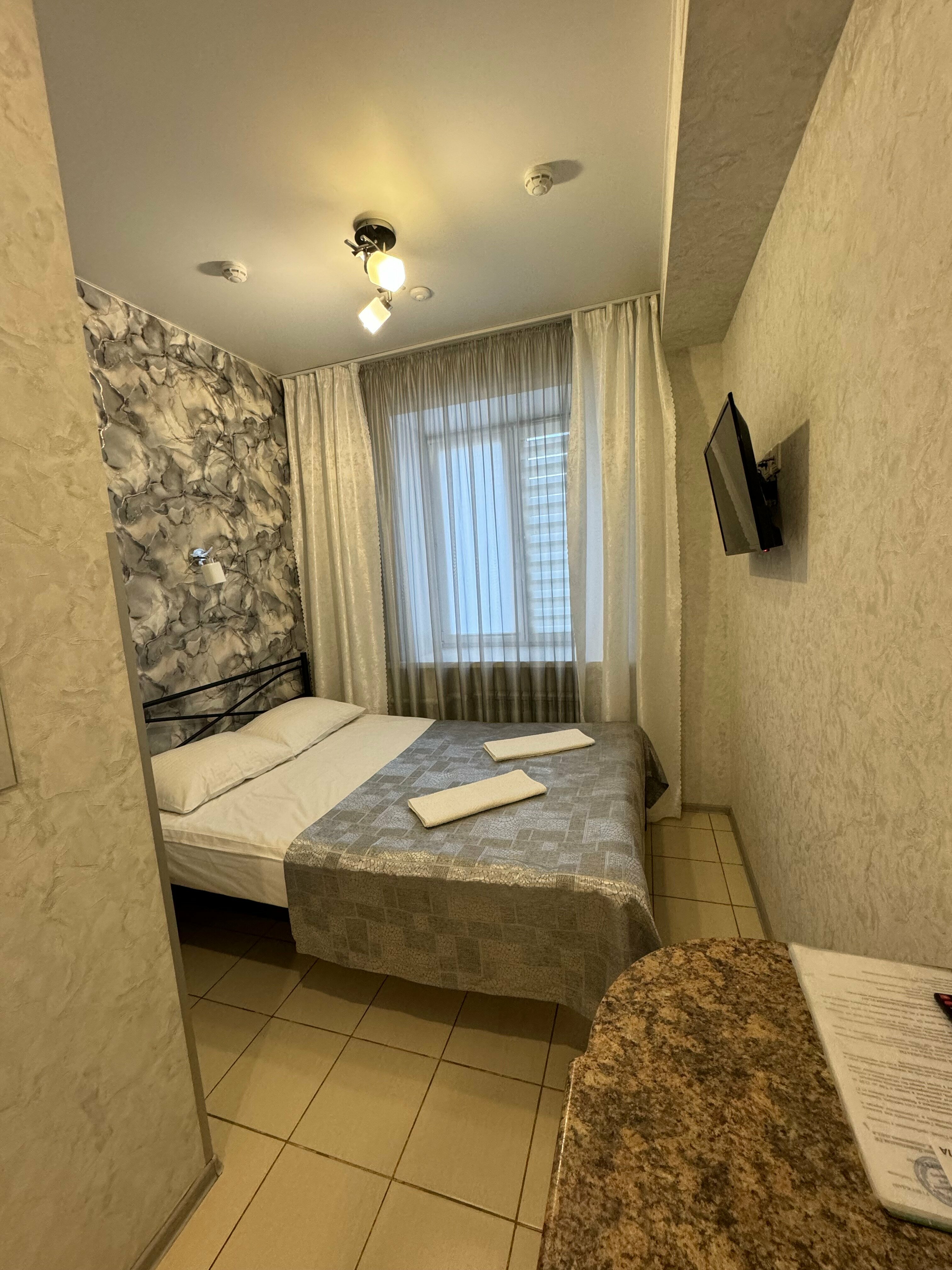 Двухместный номер с 1 кроватью и собственной ванной комнатой