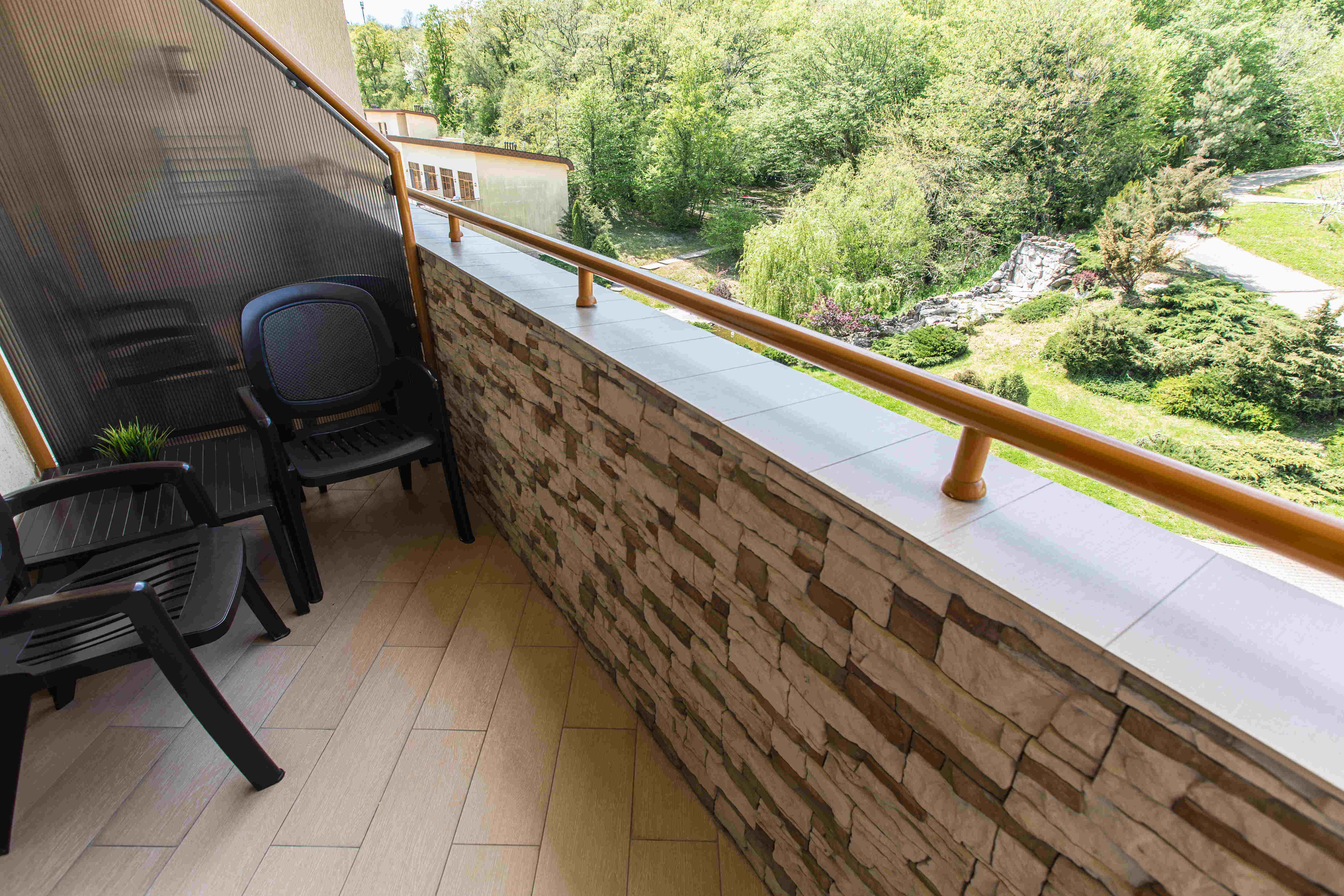 Стандартный двухместный номер с 2 отдельными кроватями, вид на сад