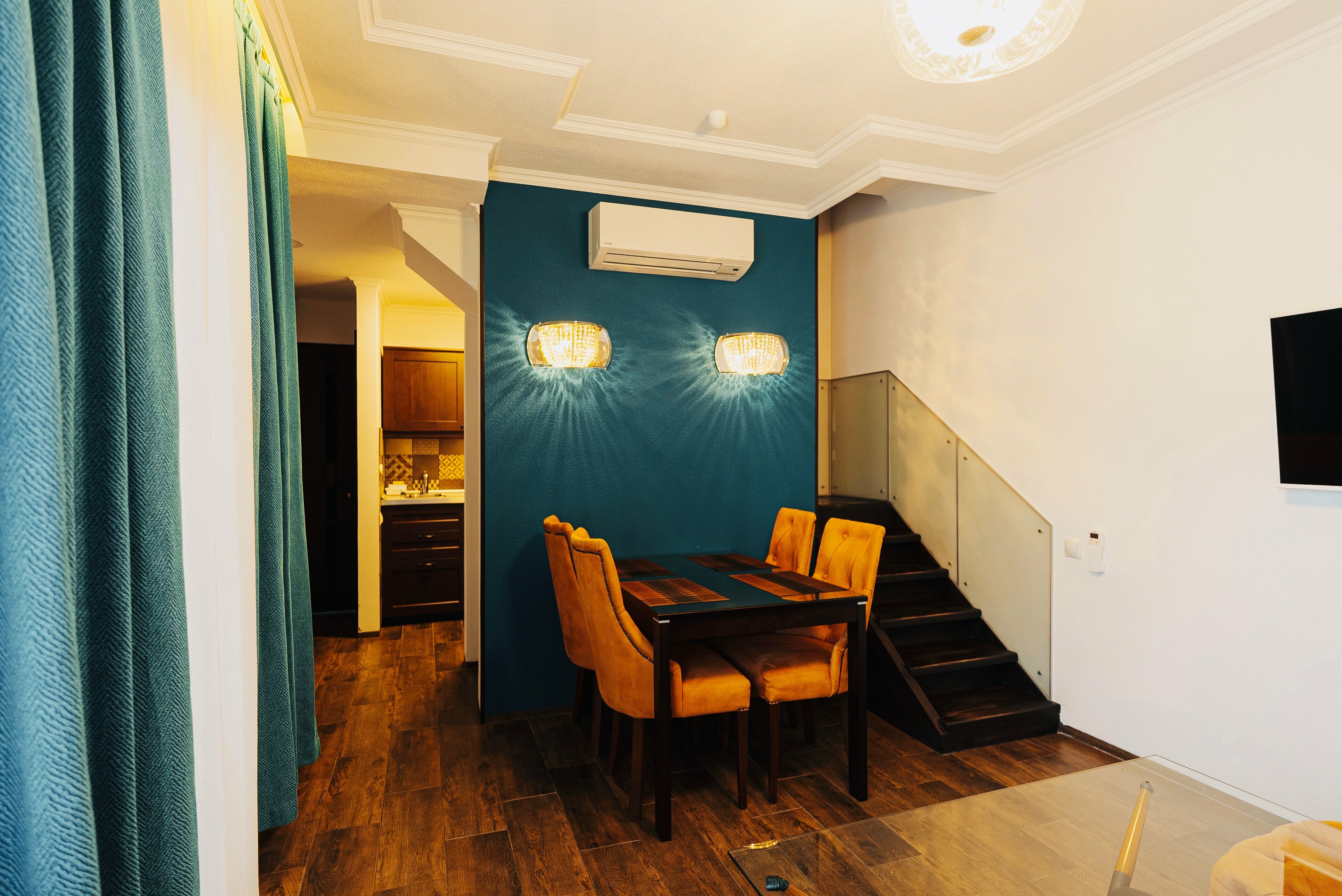 Двухуровневые апартаменты