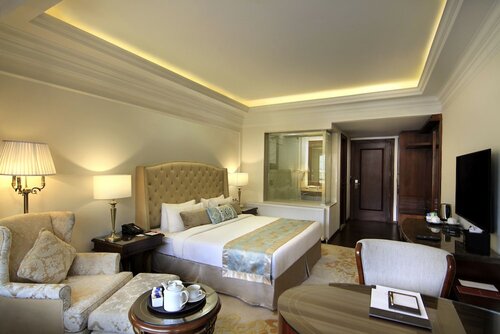 Двухместный номер «Премьер» с 1 двуспальной кроватью, 1 двуспальная кровать «Кинг-сайз» в The Indus Valley