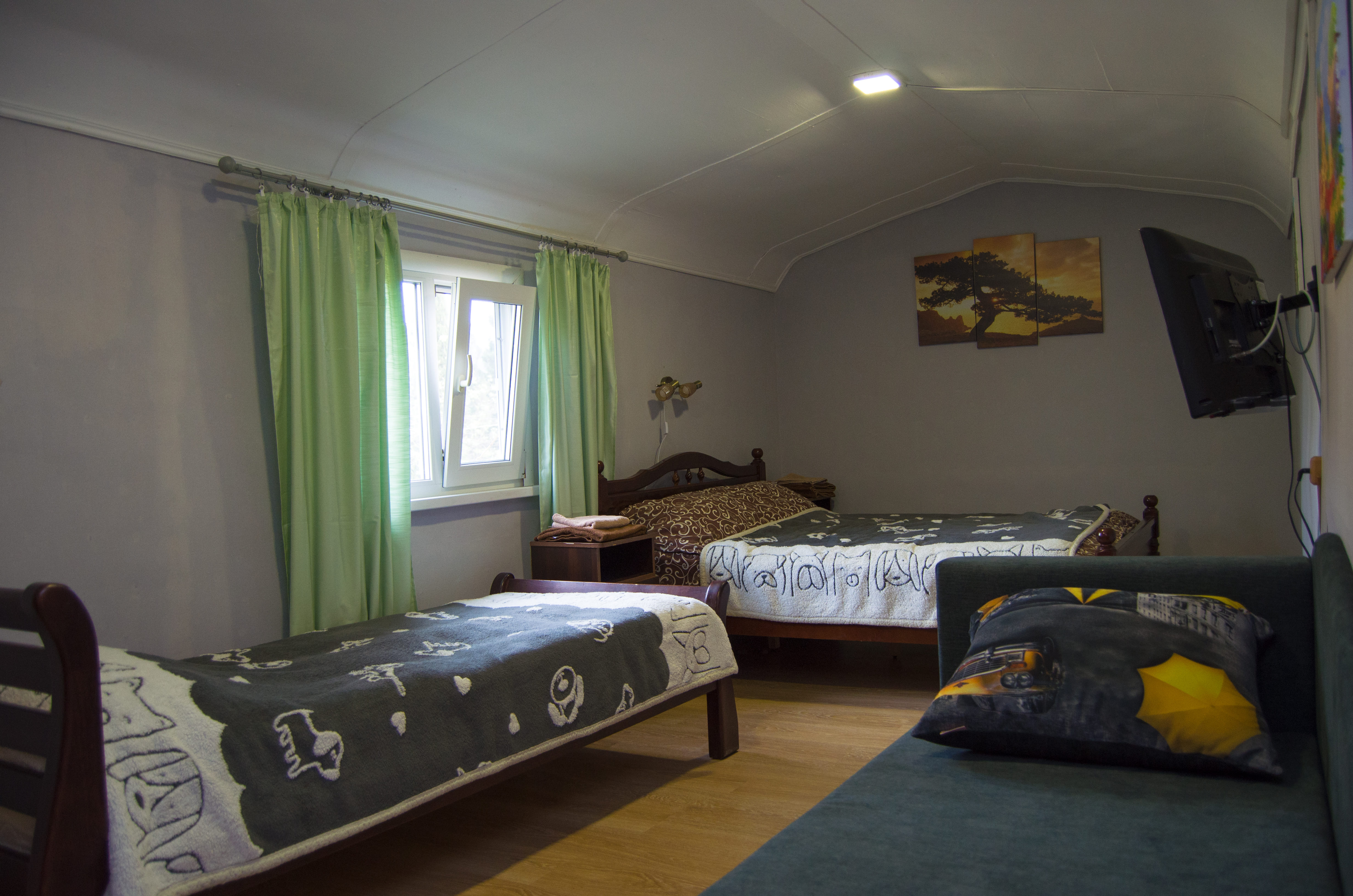 Стандартный четырехместный номер