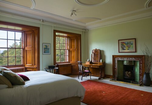 Люкс, 1 спальня, вид на горы (Terrace and Hot Tub) в Glencoe House