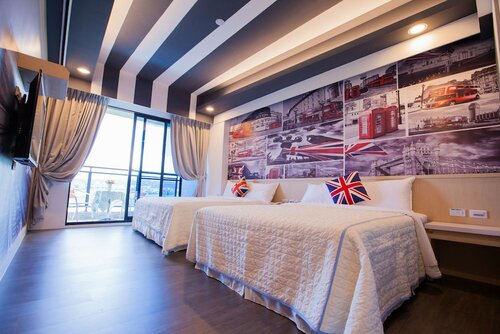 Четырехместный номер «Делюкс», балкон, вид на горы в Song Ping Resort