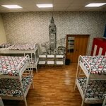 Кровать в 10-местном общем женском номере в Sky Hostel