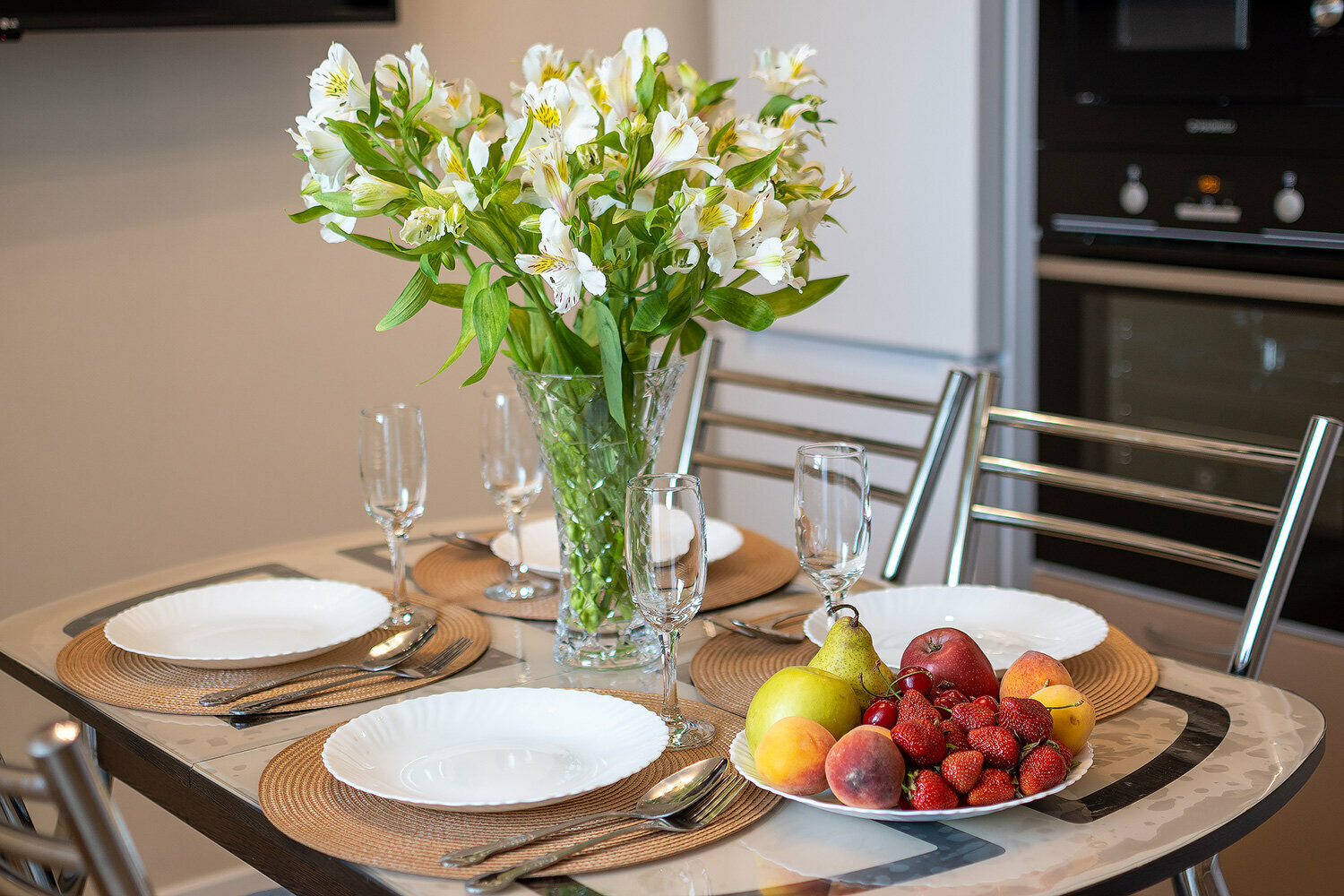 Апартаменты с балконом и прямым видом на море