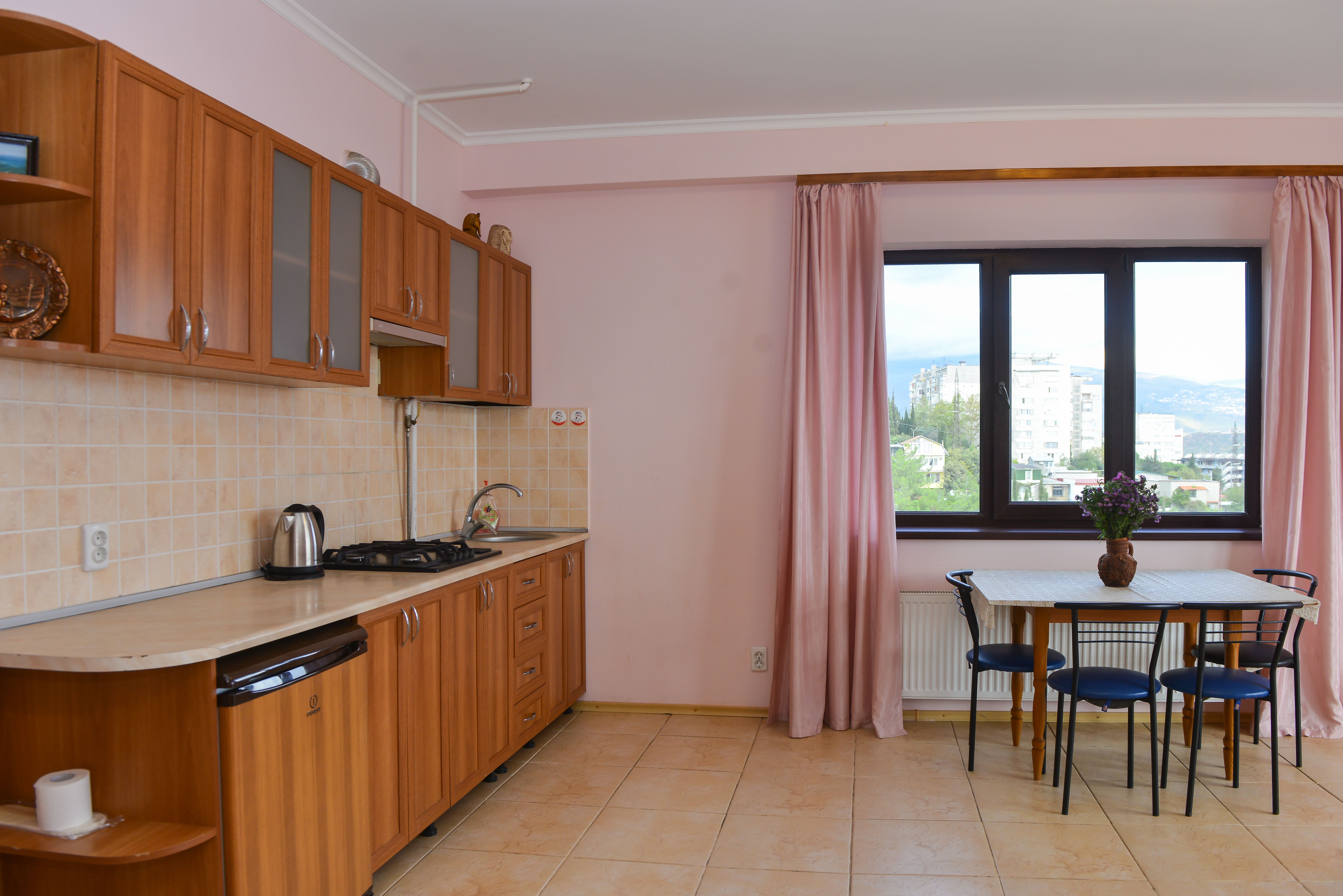 Четырехместный номер с видом на море