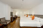 Трехместный номер «Делюкс», Несколько кроватей, вид на город в Roliva Hotel & Apartment Danang