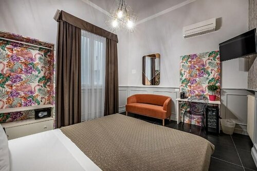 Стандартный двухместный номер с 1 двуспальной кроватью в Residenza D'Epoca Al Numero 8