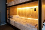 Капсула в общем 12-местном номере с кондиционером в Linna Hostel