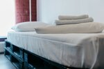 Бюджетный двухместный номер с 2 односпальным кроватями в Кеды