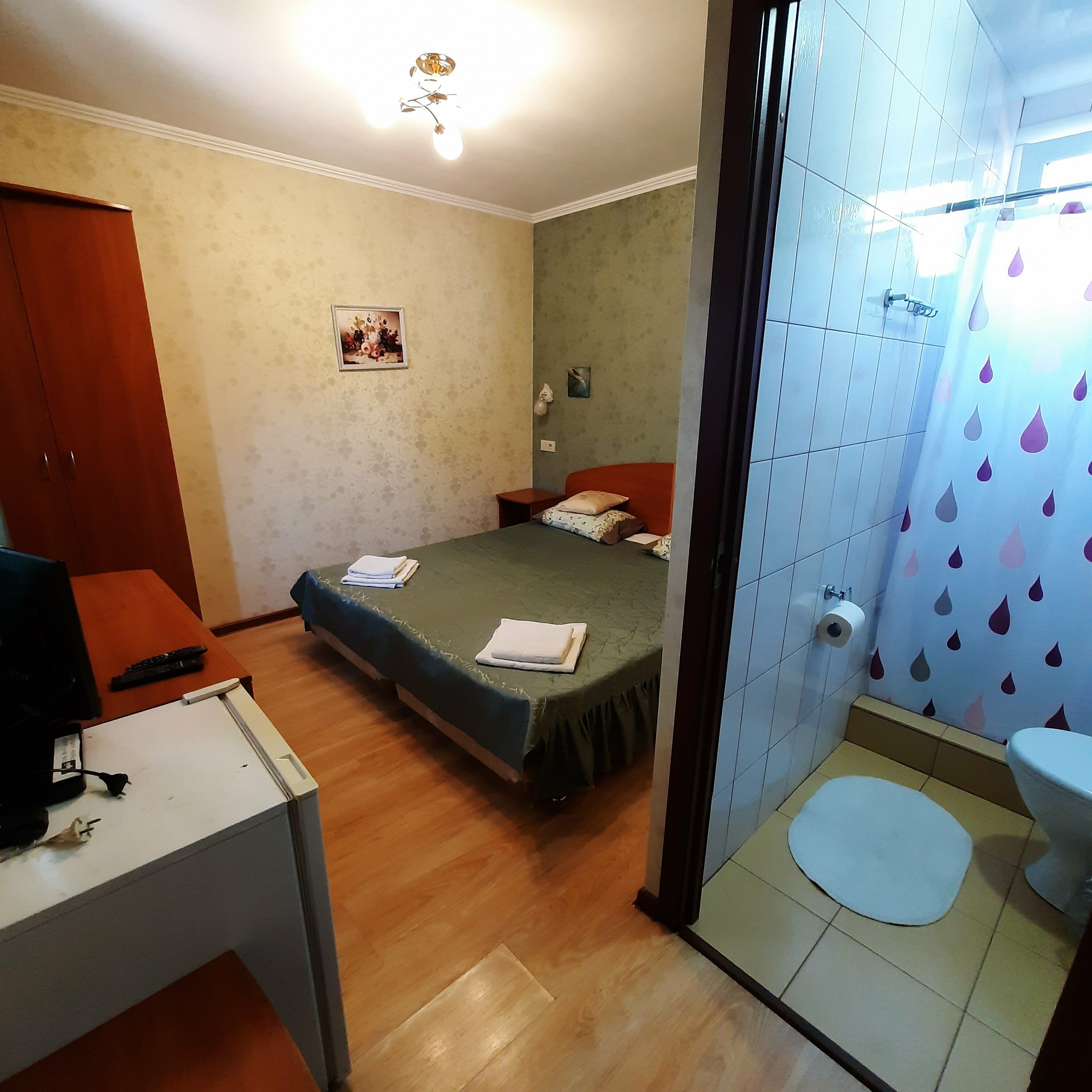 Стандартный двухместный номер с 1 кроватью или 2 отдельными кроватями, вид на сад