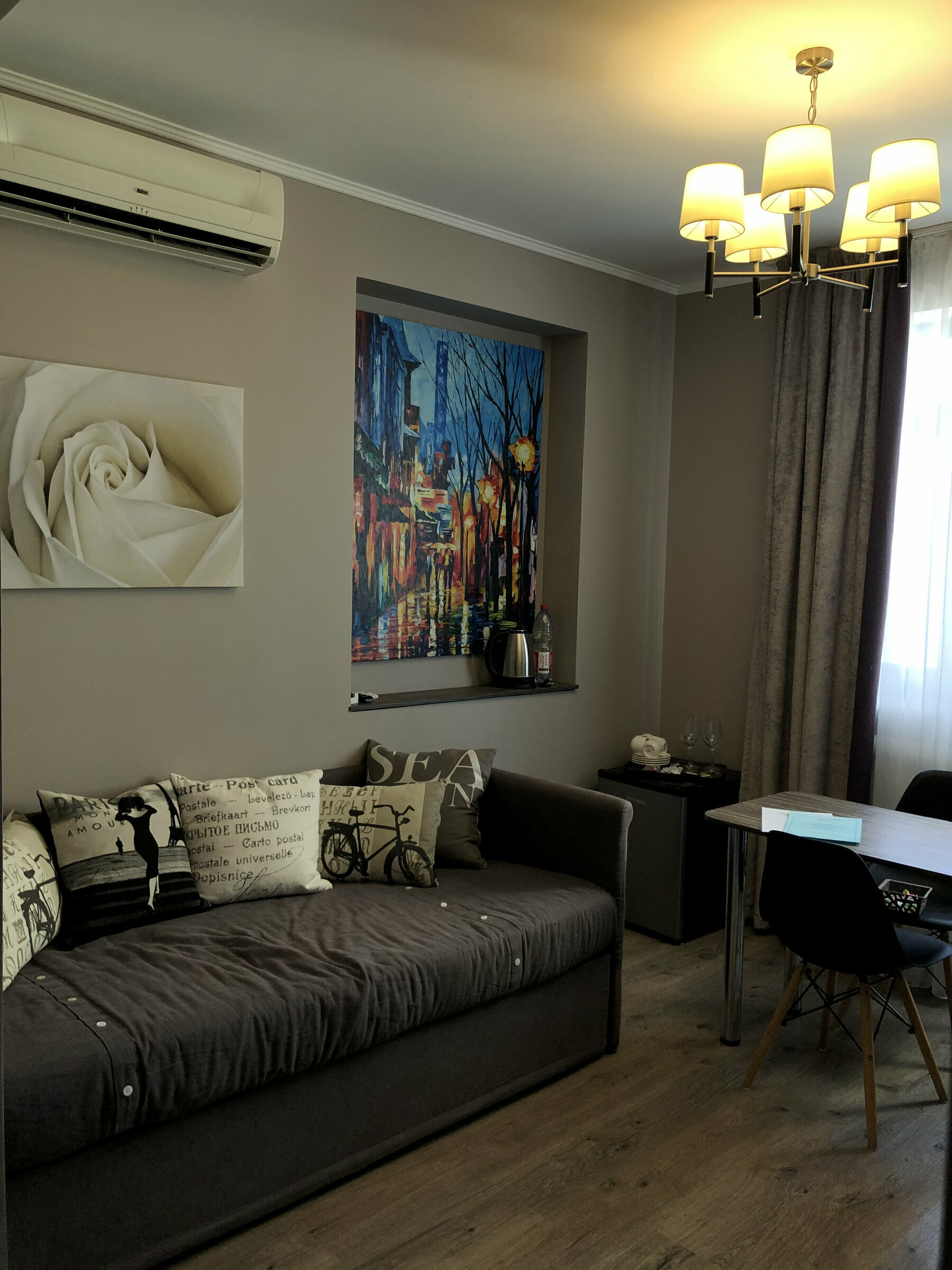 Четырехместный номер с видом на море