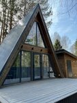 Дом A-frame c сауной в 4 Сезона