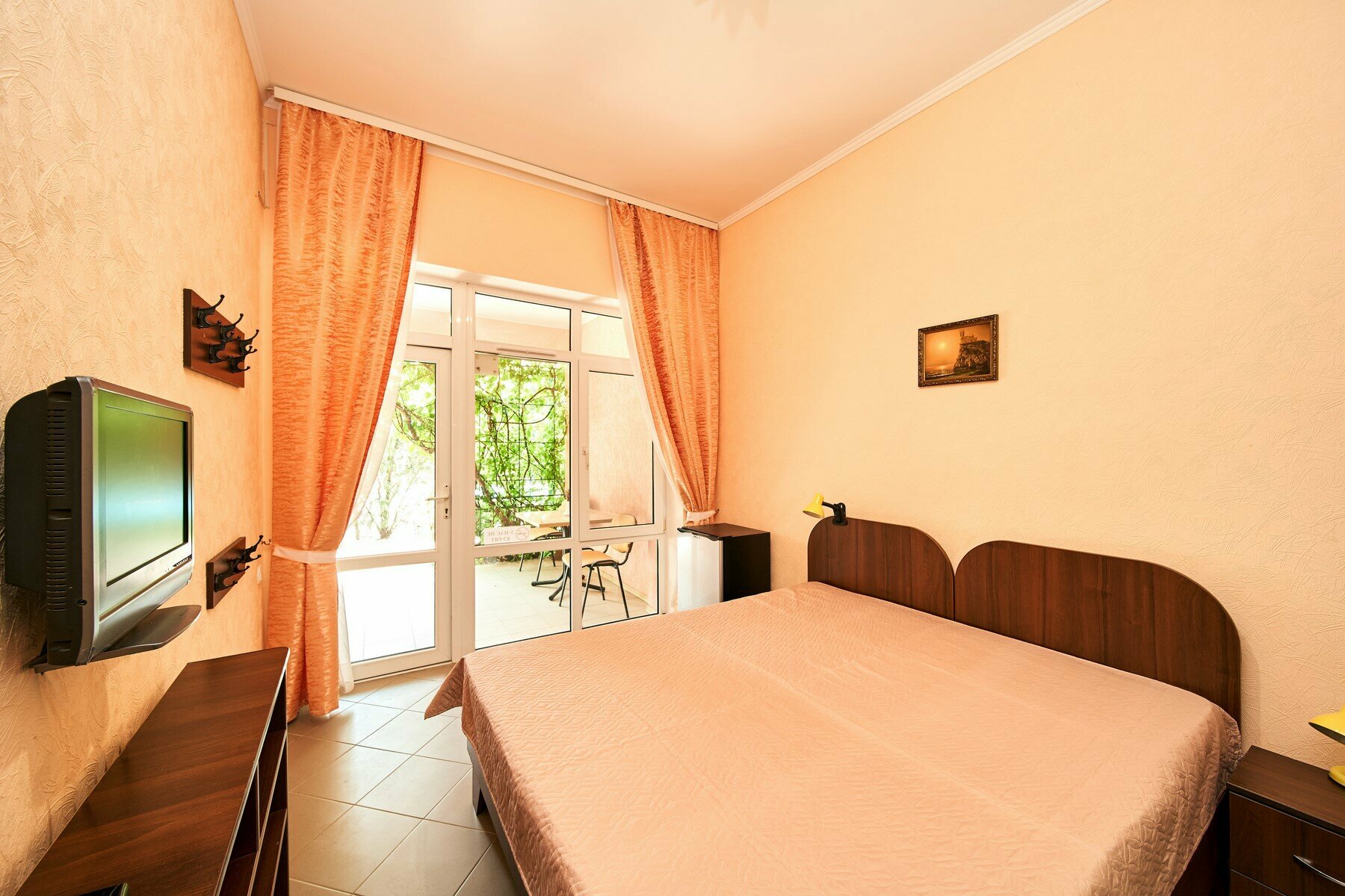 Двухместный номер с 1 кроватью или 2 отдельными кроватями и террасой