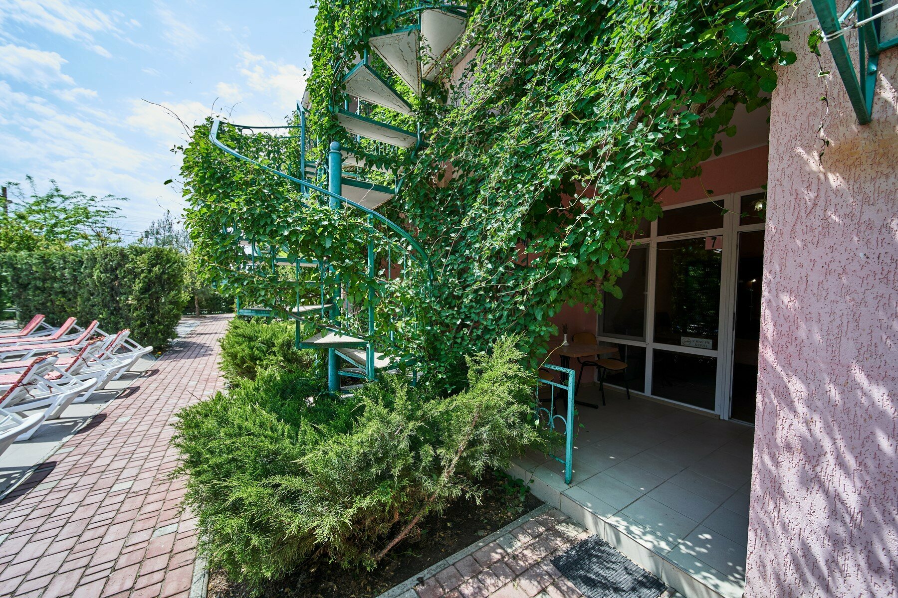 Двухместный номер с 1 кроватью или 2 отдельными кроватями и террасой