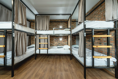 Общий 6-местный номер для мужчин и женщин в Боткинский