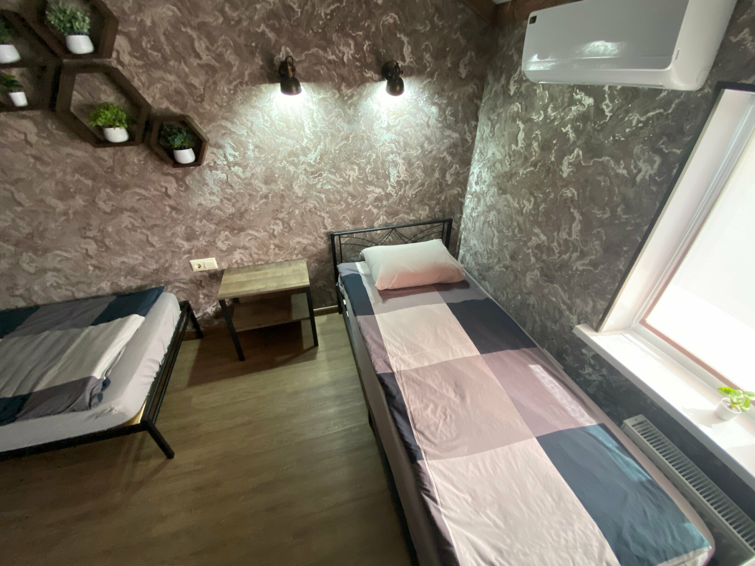 Двухместный номер с 2 отдельными кроватями и ванной