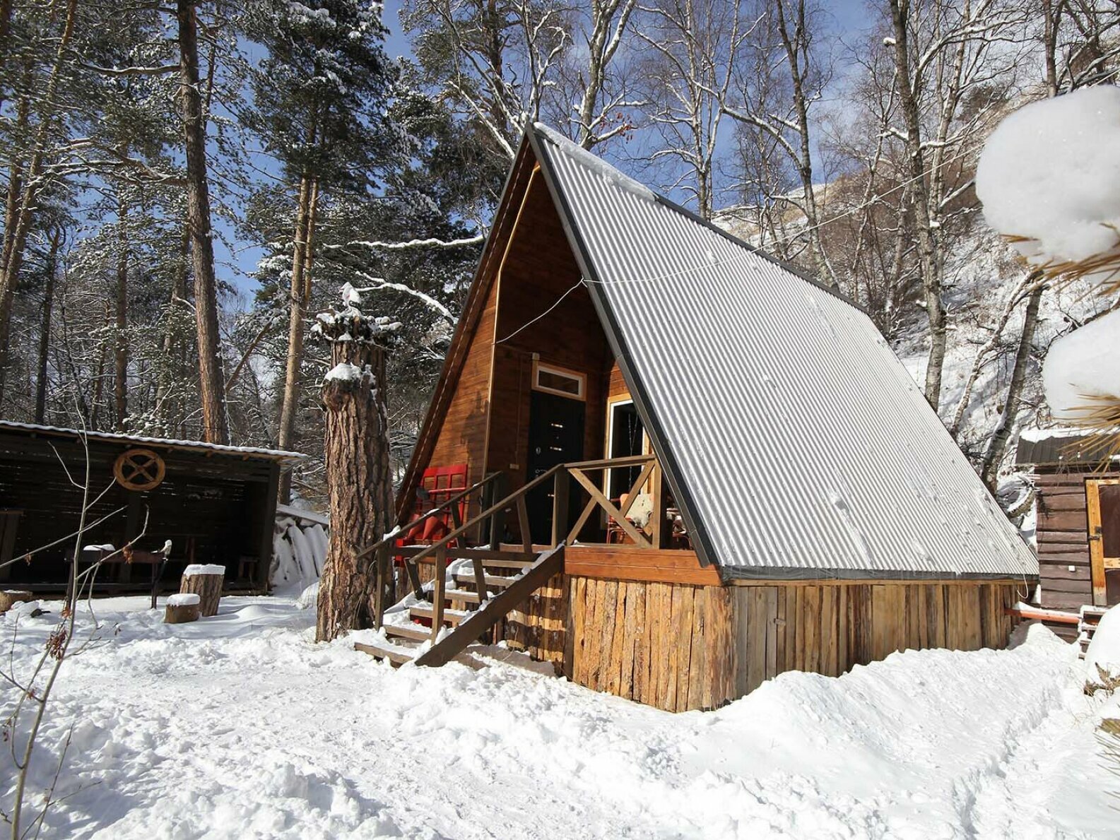 Шале с 1 спальней