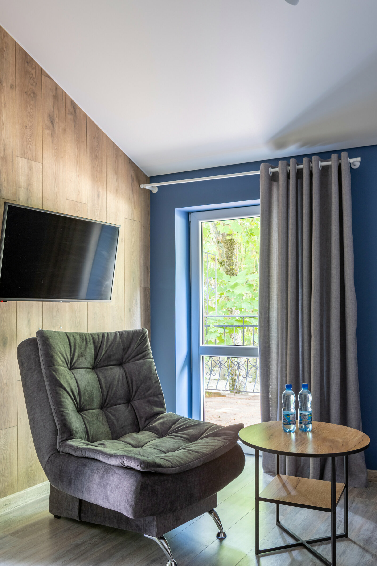 Двухместный номер с 1 кроватью и террасой