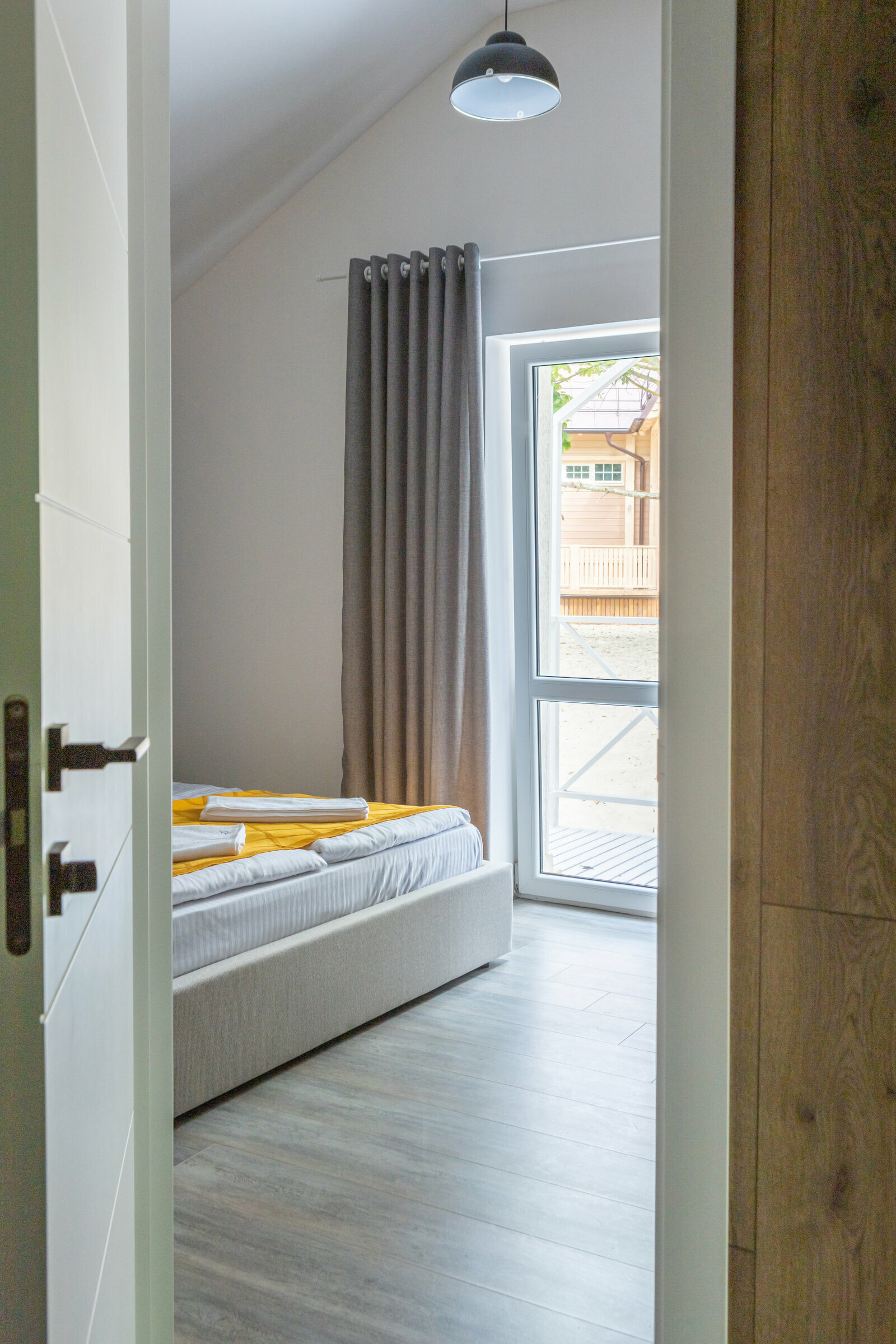 Двухместный номер с 1 кроватью и террасой