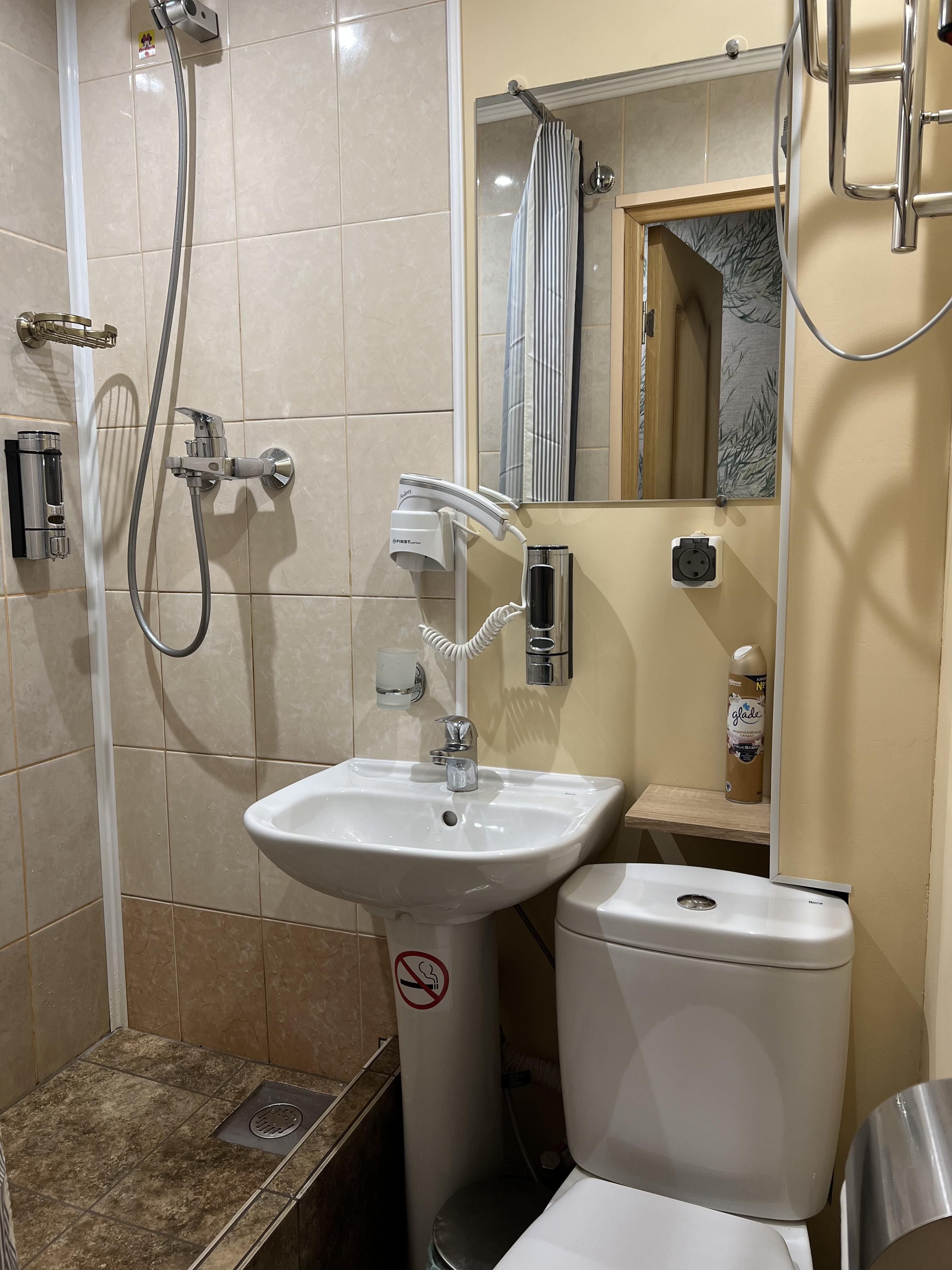 Двухместный стандартный номер с ванной комнатой