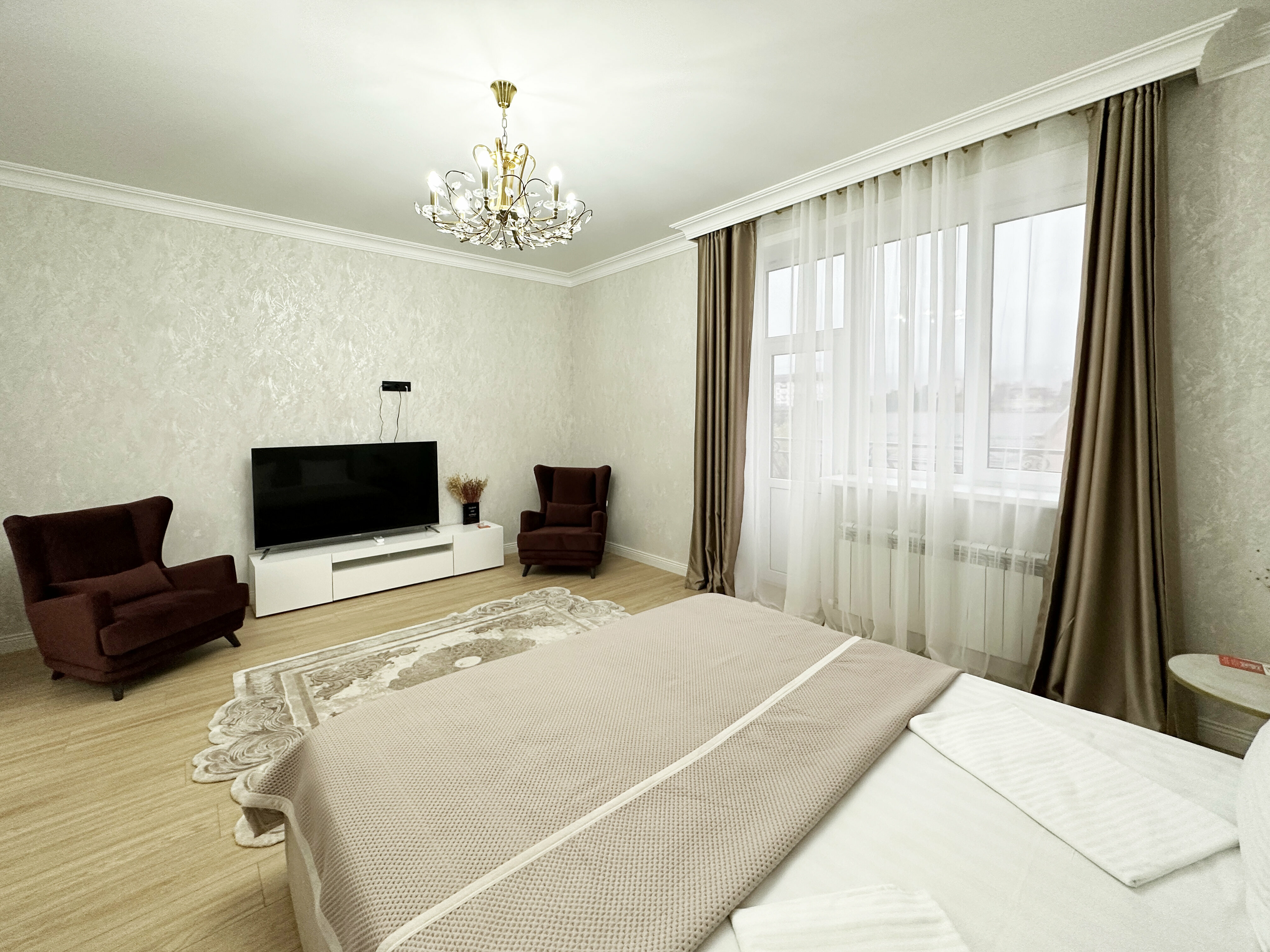 Апартаменты с 1 спальней