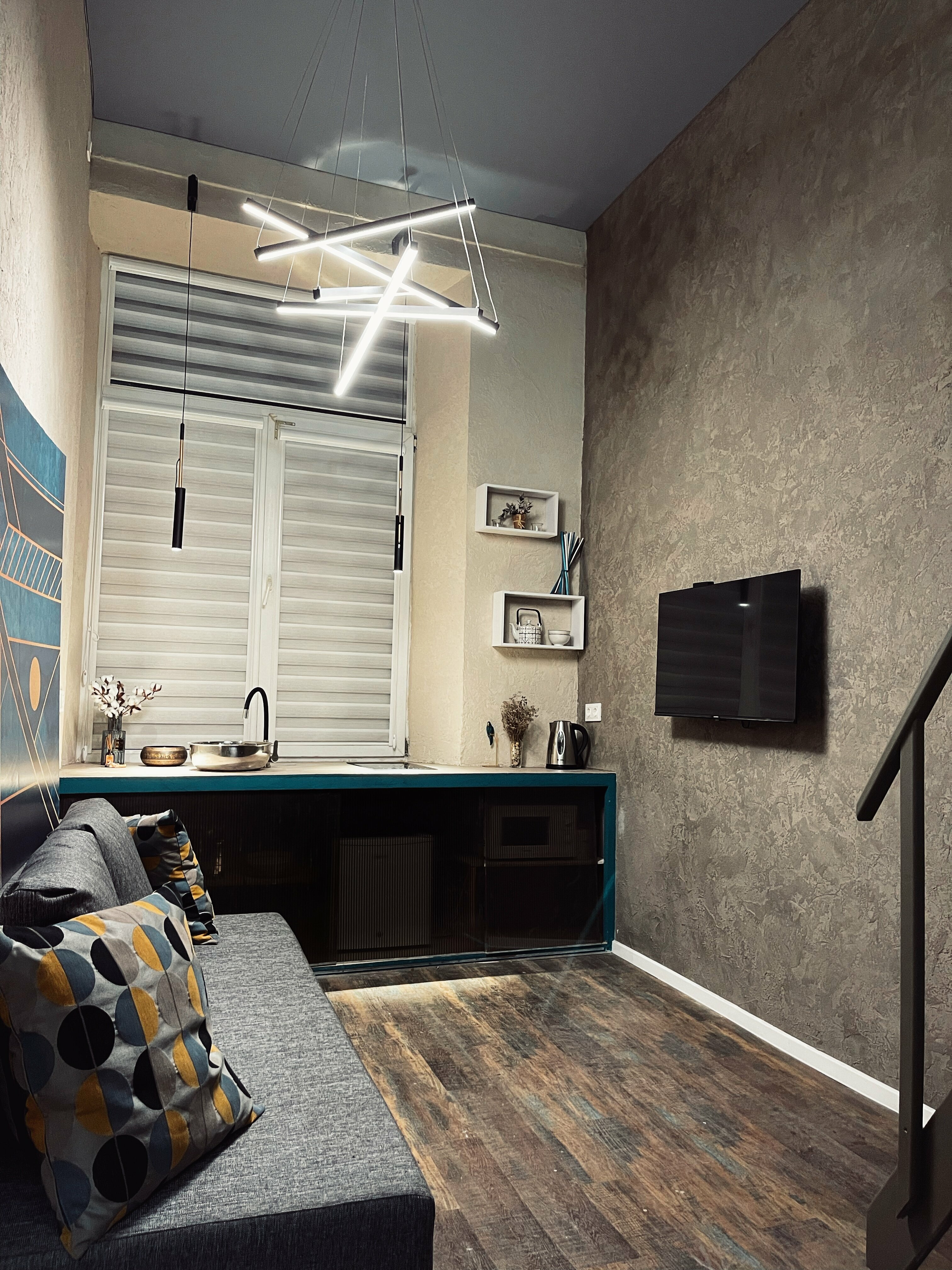 Двухуровневые апартаменты