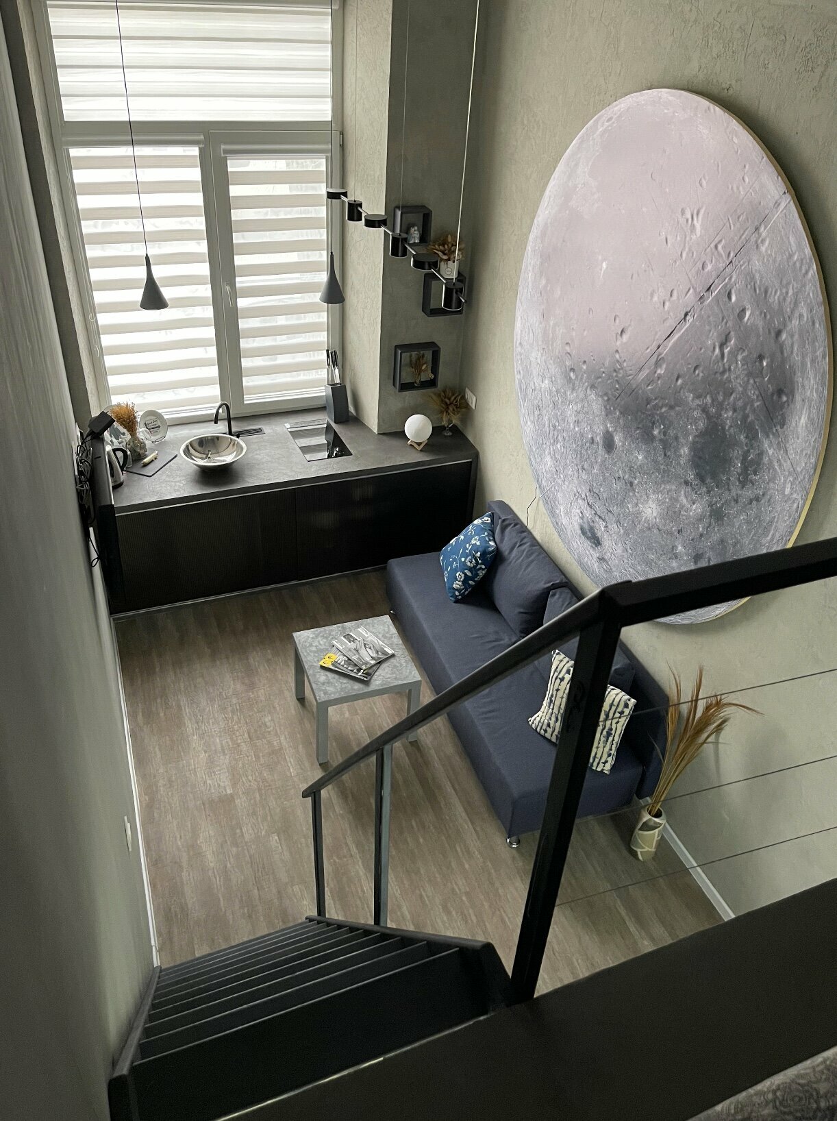 Двухуровневые апартаменты