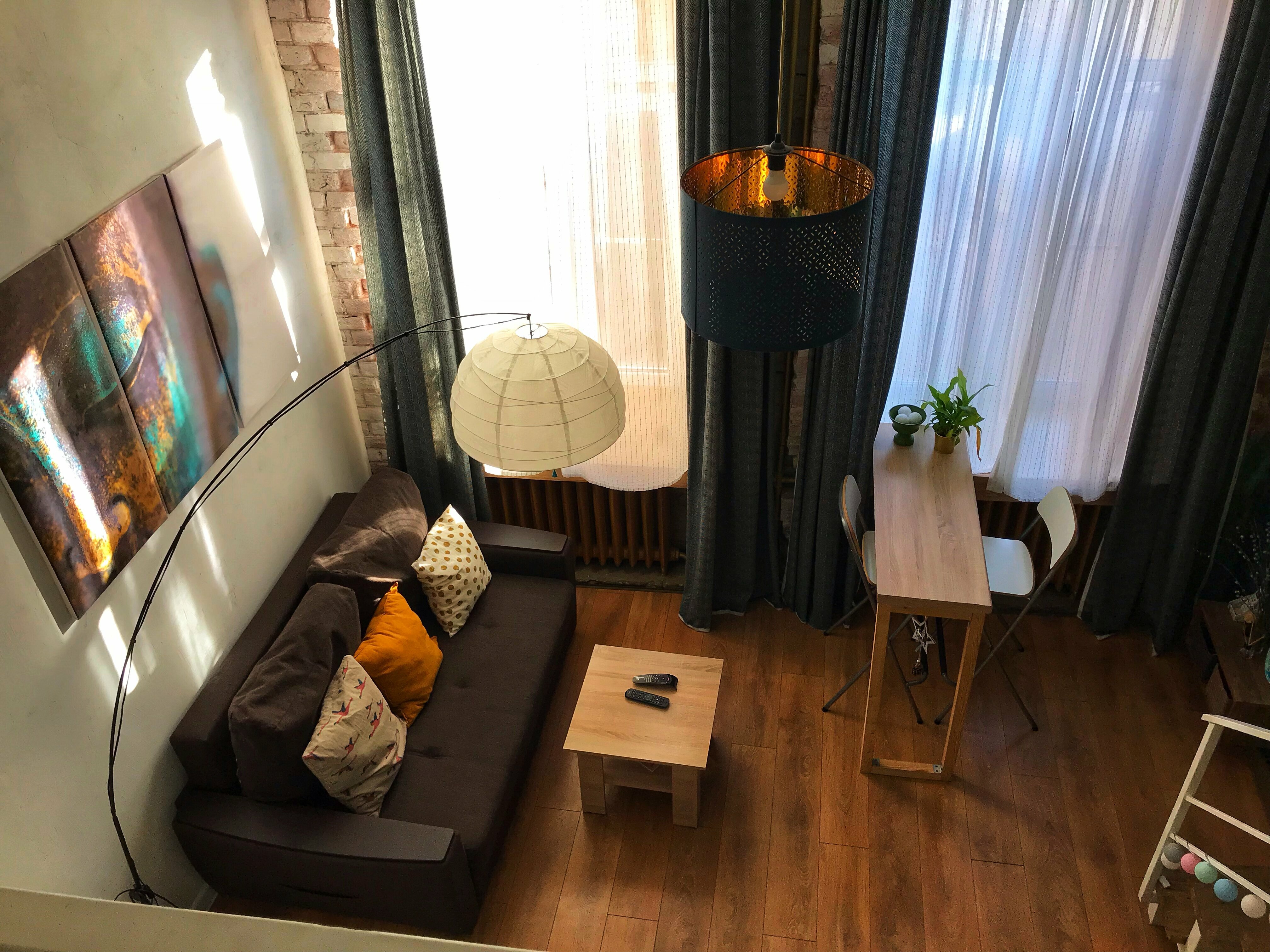 Двухуровневые апартаменты