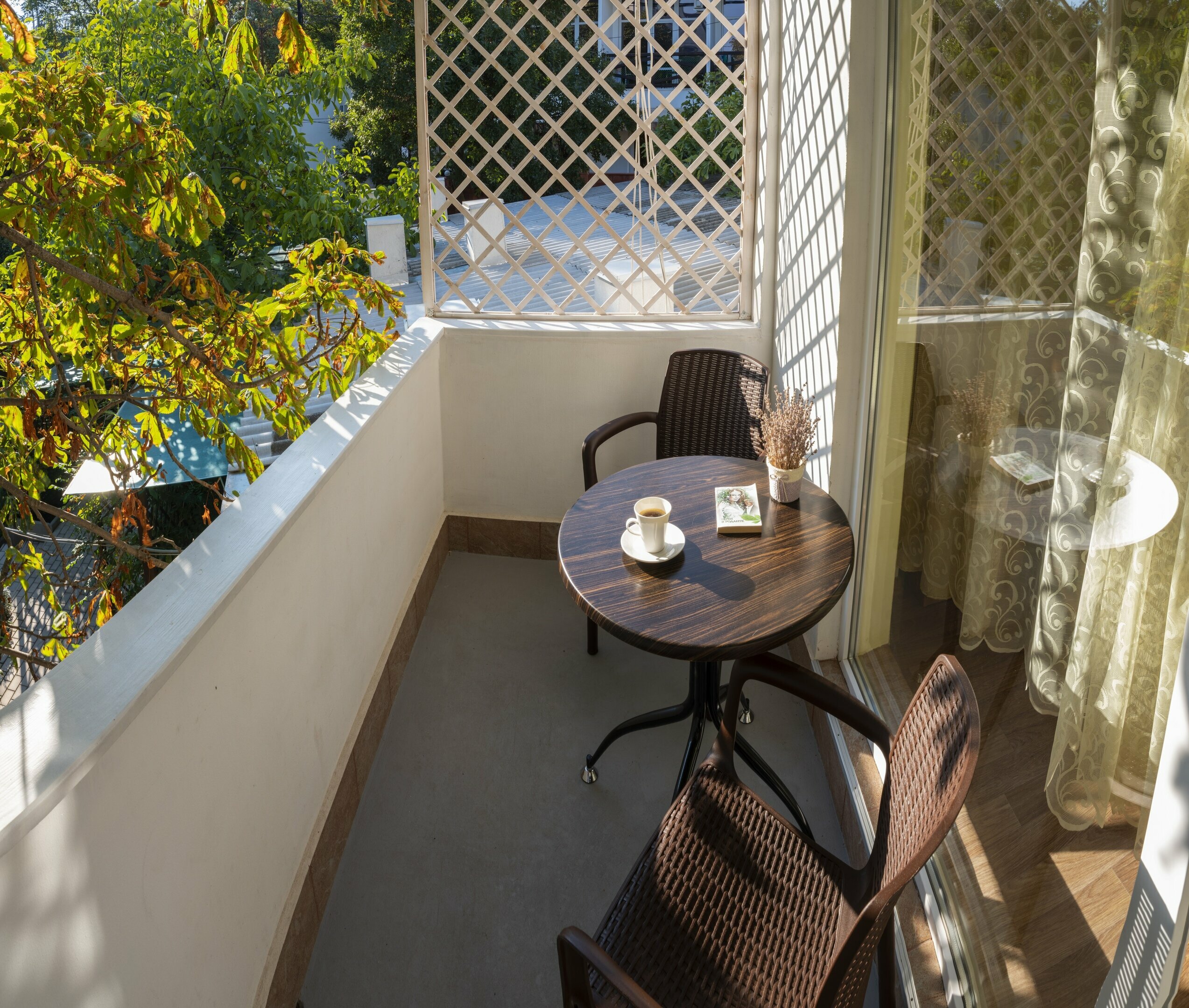 Двухместный номер с 1 кроватью и балконом