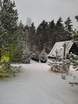 A-frame Семейный в А в лесу