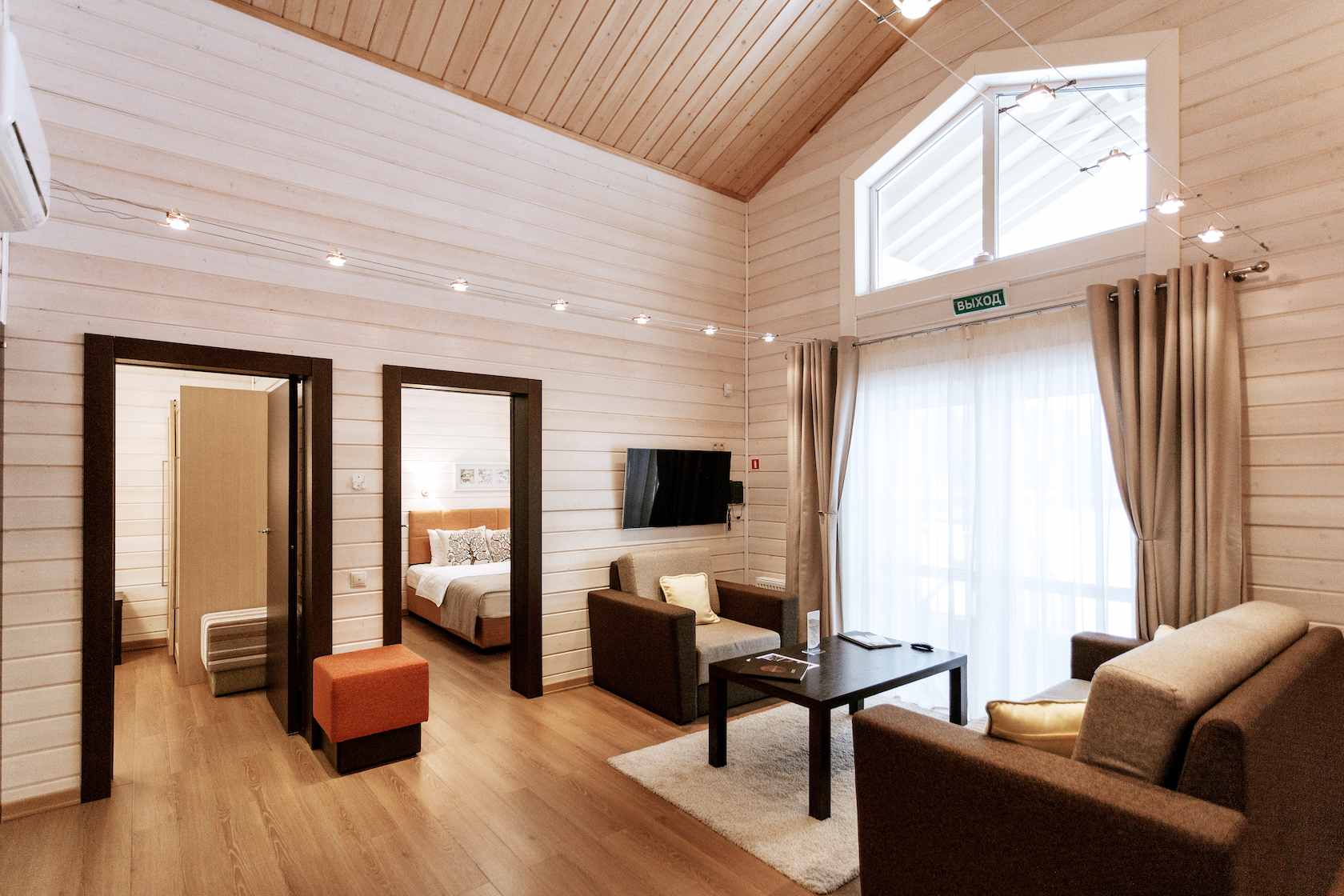 Шале с 2 спальнями