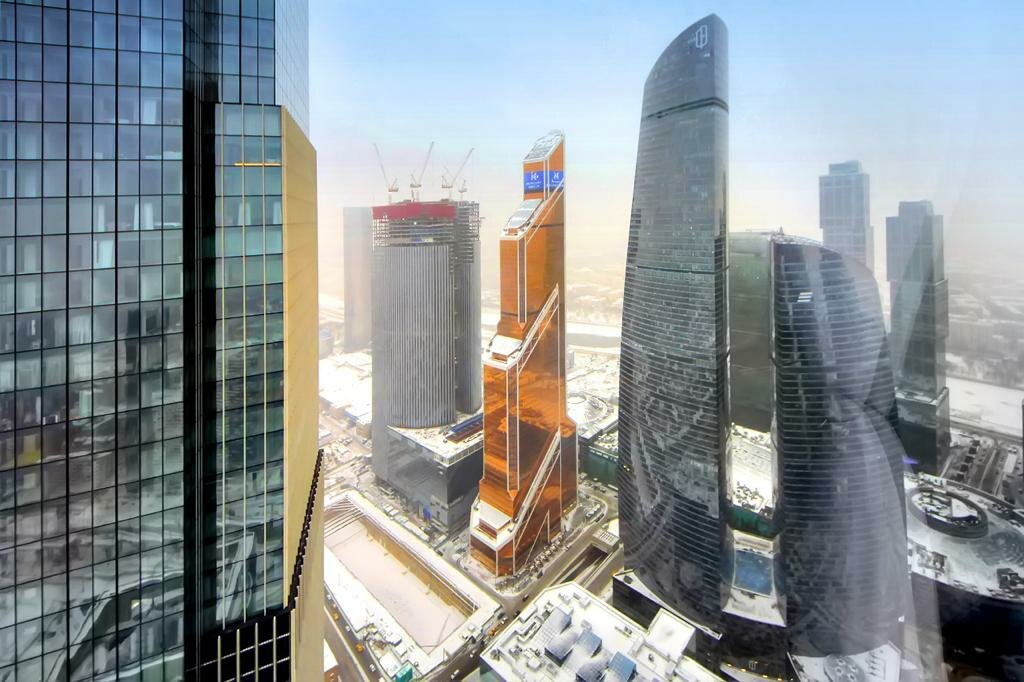 Sky Suite Studio 2 - апартаменты студия 62й этаж с видом на Москва Сити в башне "Нева"