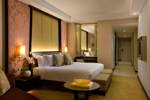 Двухместный клубный номер Grand двуспальная кровать в Dusit Thani Pattaya