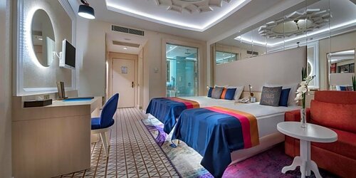 Двухместный номер Promo двуспальная кровать в Granada Luxury Belek