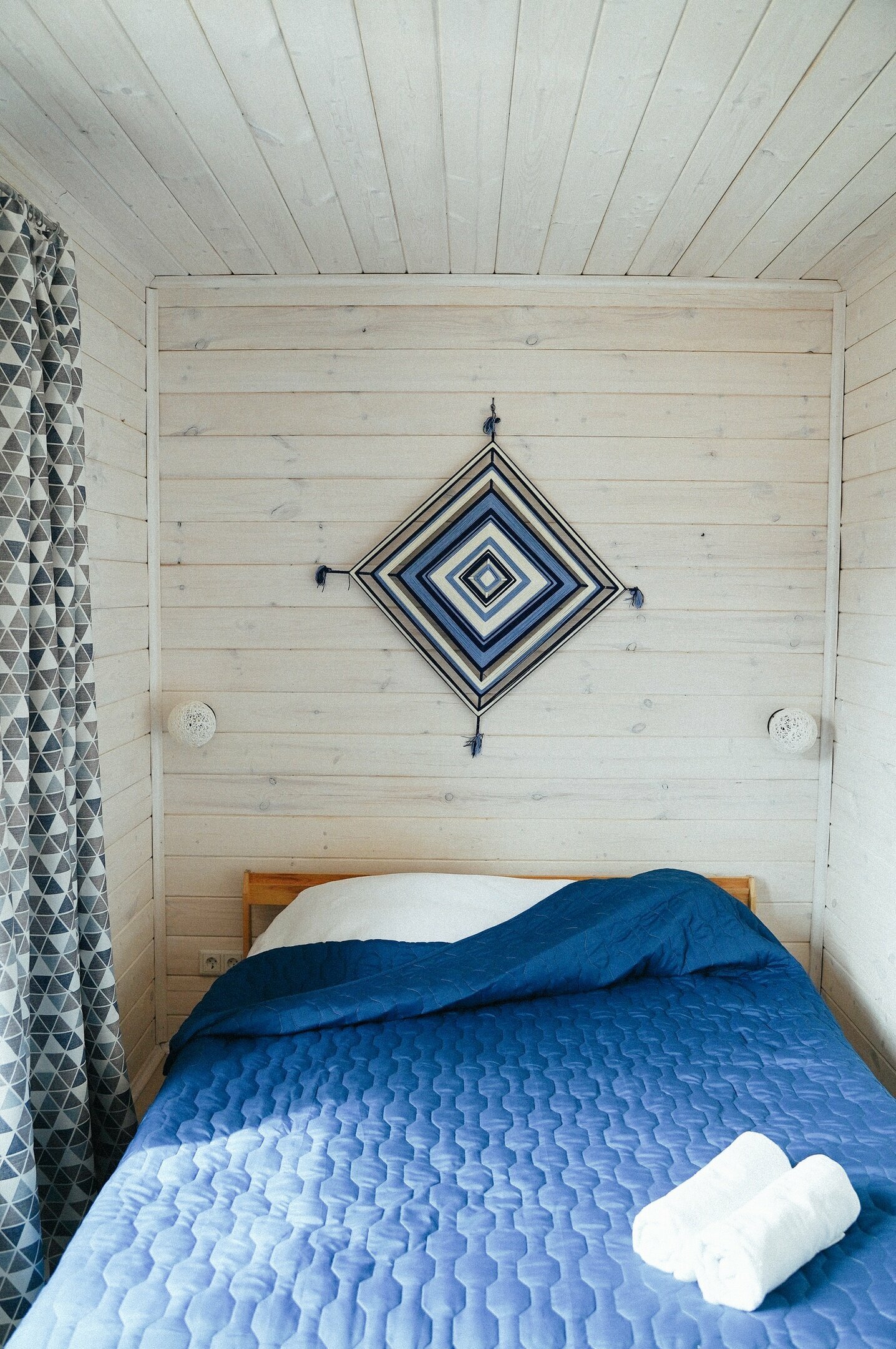 Семейный номер с видом на сад