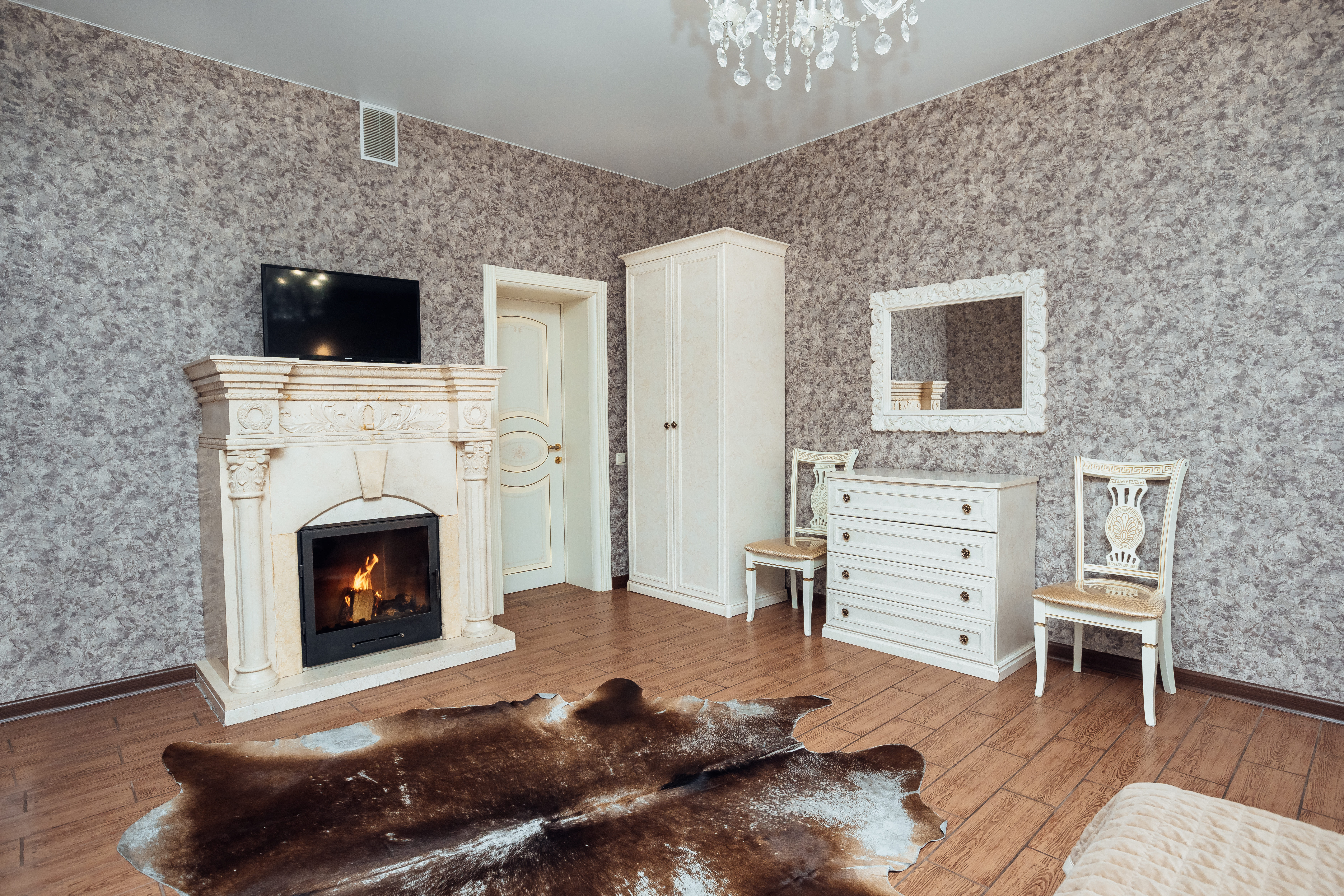 Двухместный номер с 1 кроватью и собственной ванной комнатой